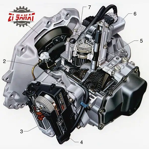 گیربکس دنده ای جک S5 گیربکس دنده ای جک S5