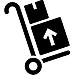 آیکون چرخ دستی